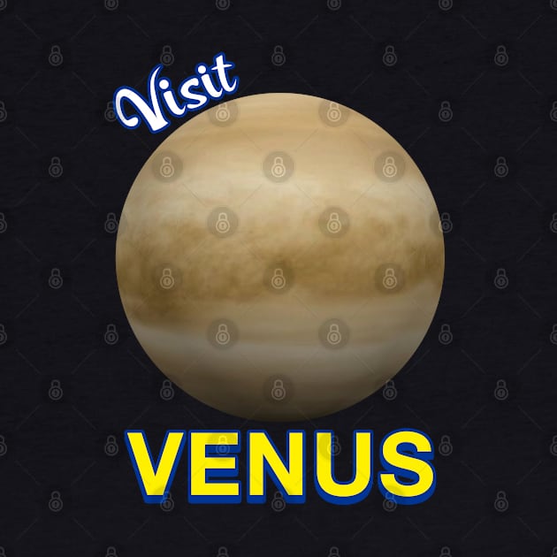 Visit Planet Venus Astronomy Planetary Science Solar System by BoggsNicolas